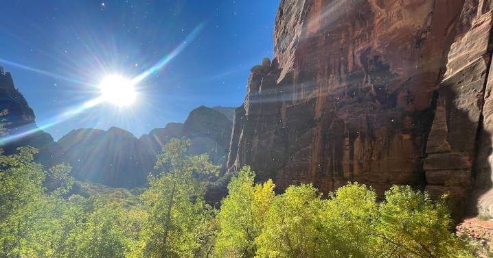 Man dies after fall while rappelling in Zion National Park canyon