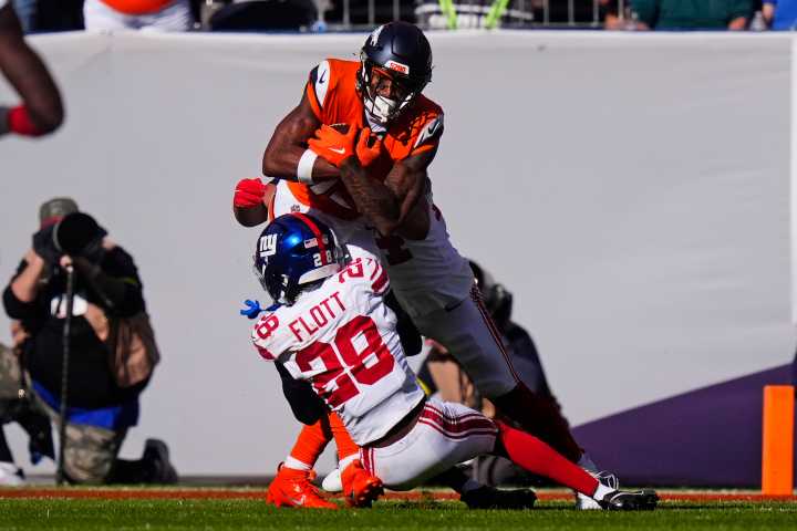 Giants' late-blooming cornerback is on his way to a big