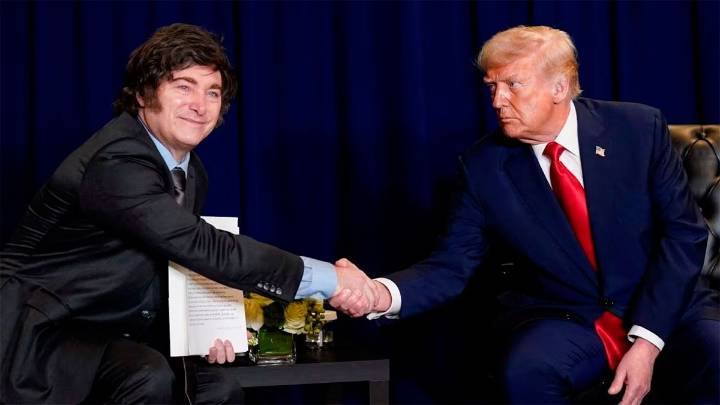 Milei agradeció a Trump por su mediación en el acuerdo de paz entre Israel y Hamas