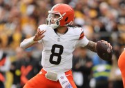 QB Dillon Gabriel gets no help and takes a beating in 23-9 loss to the Steelers as the Browns fall to 1