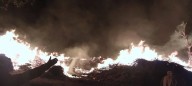 Sofocaron un gran incendio entre San Lorenzo y Las Costas, más de una hectárea fue arrasada