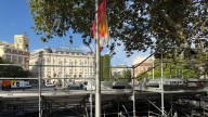 Madrid se prepara para el desfile de la Fiesta Nacional del 12 de octubre