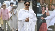 Spotted in the city: Rupali Ganguly, Ratna Pathak Shah at Satish Shah's funeral