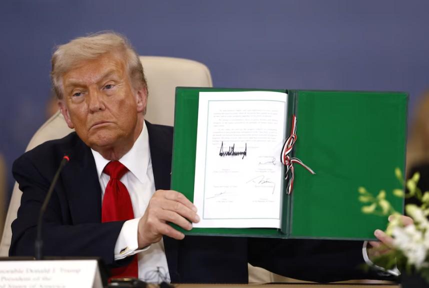 “Tenemos paz”: Trump, sobre fin a la guerra en Gaza