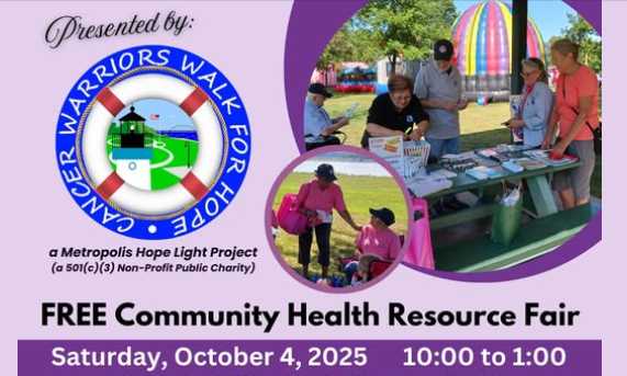 Metropolis community health fair Saturday