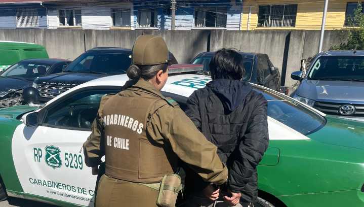 Ladrón ingresó a la escuela México para robar un cilindro de gas de Chillán.