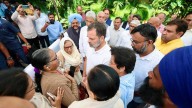IPS officer’s death: Haryana on alert as tensions rise; Rahul Gandhi meets family
