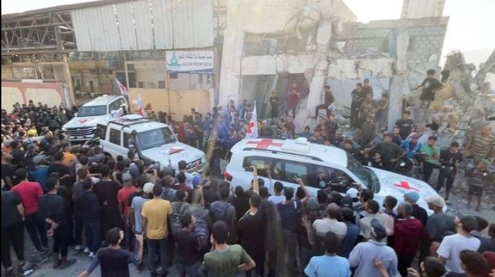 Seven Israel Returning Hostages to Meet Families at Initial Reception Point in Southern Israel: IDF