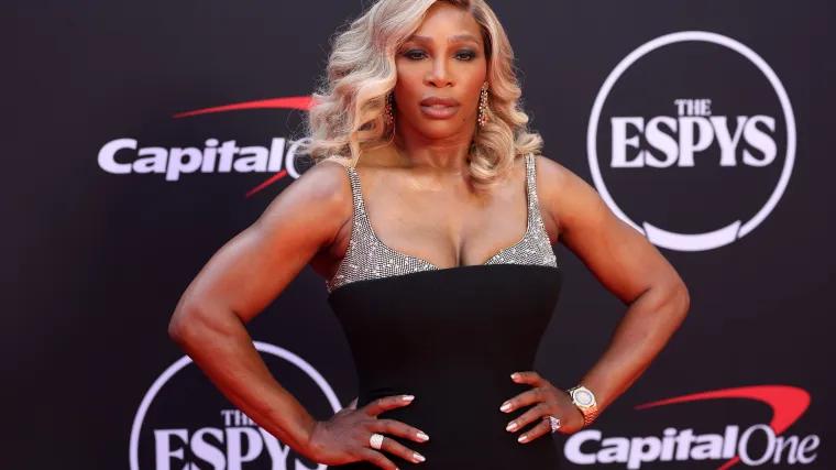 Serena Williams sizzles after dramatic weight loss in dazzling red gown