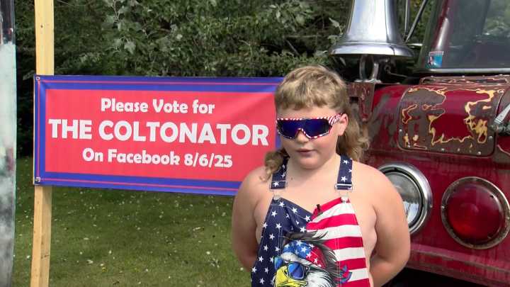 A big heart and an even bigger mullet: 10-year-old from northern Wisconsin wins 1st in mullet competition