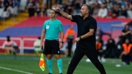 Flick, sancionado con un partido, no estará en el Bernabéu