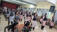 Dance foundation workshop held at MPM GFGC, Karkala