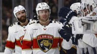 Panthers’ Carter Verhaeghe had a blast watching Brad Marchand ball out vs. Bruins