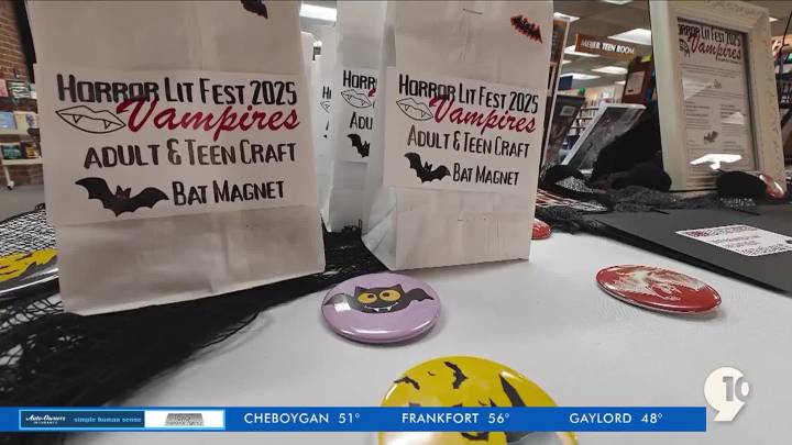 Cadillac Library hosts Horror Lit Fest with spooky fun and blood drive