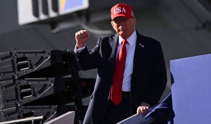 Trump afirma que una nueva “narcolancha” fue atacada en el mar Caribe