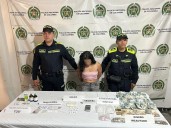 Cayó alias ‘Vanessa’, presunta dinamizadora del tráfico de estupefacientes en Pitalito