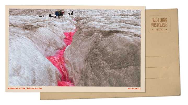 Photo: Rhone Glacier melt rate measured in Swiss Alps : NPR