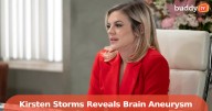 General Hospital’s Kirsten Storms Reveals Brain Aneurysm Diagnosis and Upcoming Surgery