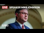 LIVE: Speaker Mike Johnson holds press conference