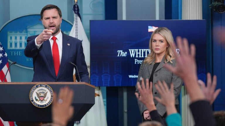 Both parties blame each other on 1st day of government shutdown