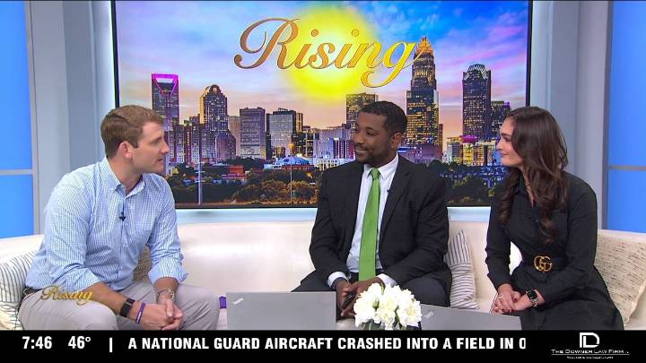 Runners lace up their sneakers for the Novant Health Charlotte Marathon