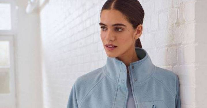 Next's sporty fleece jacket is 'cosy' in 'lovely colour'