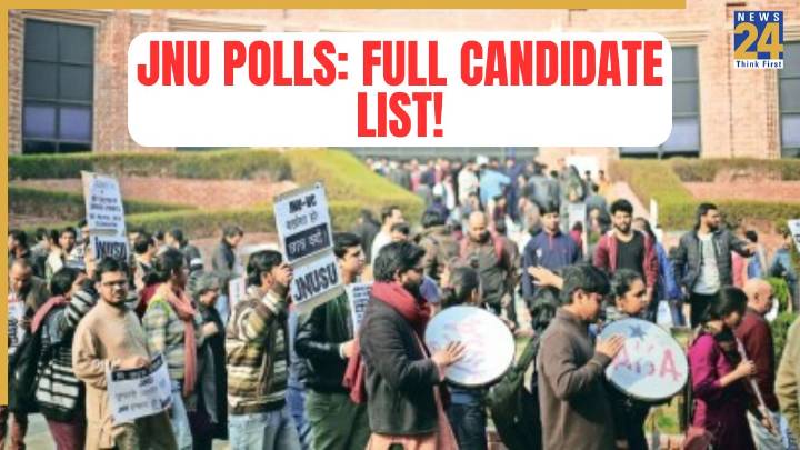 JNU Polls 2025–26: Know How Many Candidates Are Contesting for the Top Four Posts; Check the Full List Here