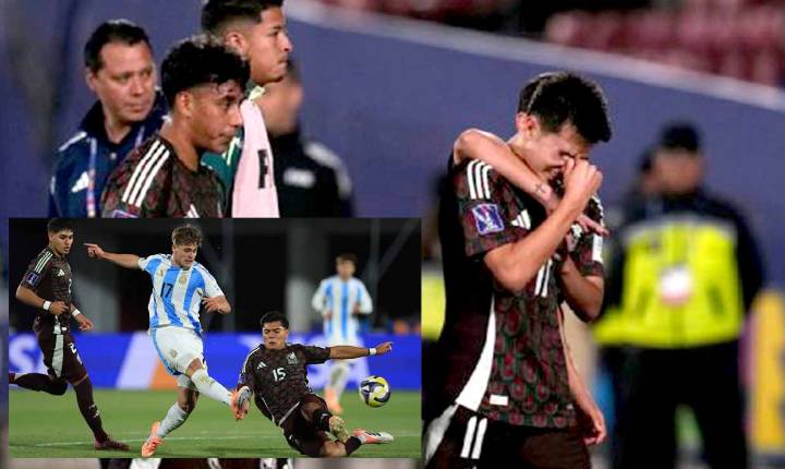 México Sub-20 cae ante Argentina y se despide del Mundial de Chile