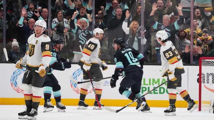 NHL Roundup: McCann scores with 3.8 seconds left in OT, Kraken beat Golden Knights