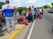 Choque y fuga dejó una herida en Ciudad Bolívar