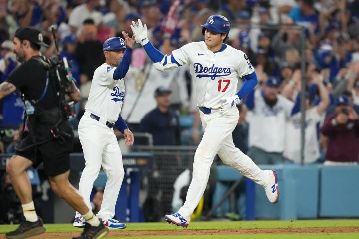 Deadspin | Shohei Ohtani's 3-HR, 10-K gem caps Dodgers' NLCS sweep