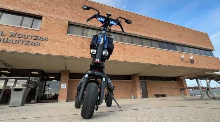 Warren police debut electric scooters for community patrols and Halloween safety