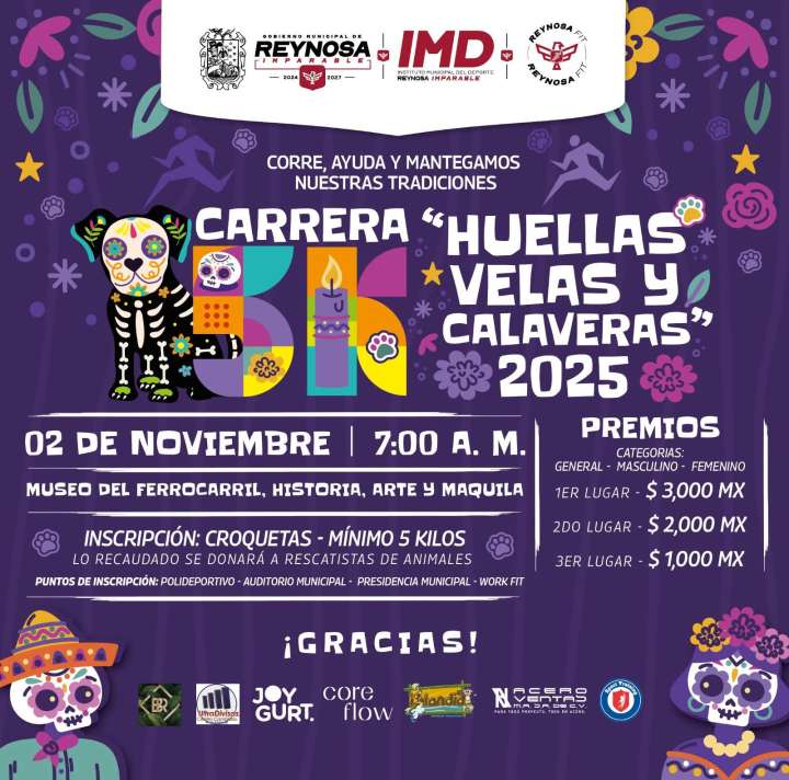 Corre, ayuda y mantengamos vivas nuestras tradiciones