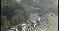 A38 chaos and queues after crash near A379