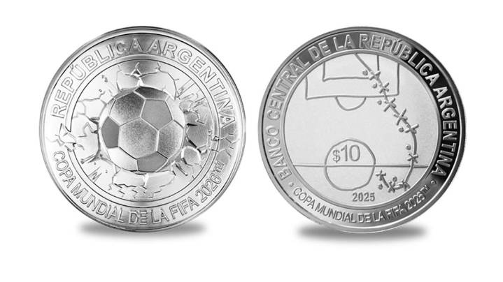 El Banco Central lanzó una moneda que celebra el gol de Maradona a los ingleses: cómo comprarla