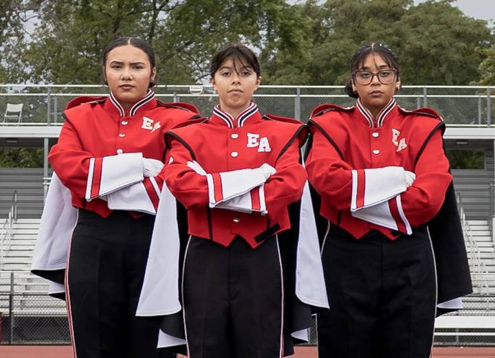East Aurora High School Marching Band a hit on the East Side