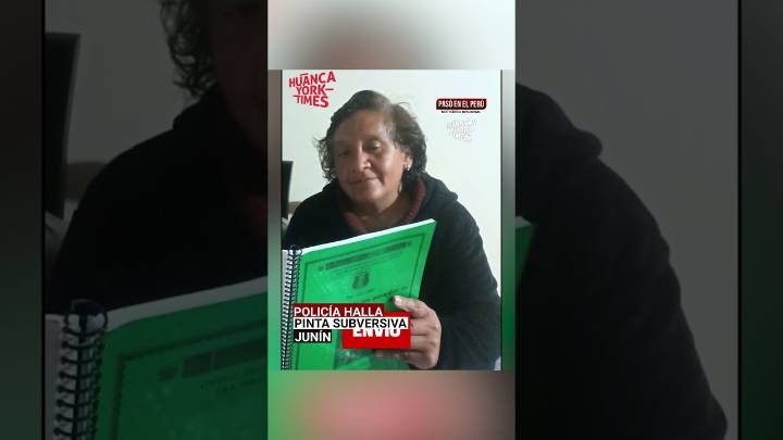 Junín: Hallan pinta de la hoz y el martillo en local de comunidad donde desapareció docente (VIDEO)