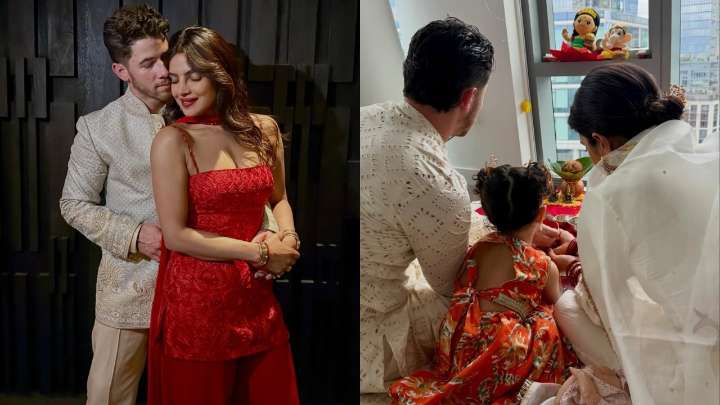 Priyanka-Nick's intimate Diwali celebration in New York radiates love. Pics