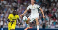 Canad's Tani Oluwaseyi scores a hat-trick for Villarreal in Spain's Cope del Rey