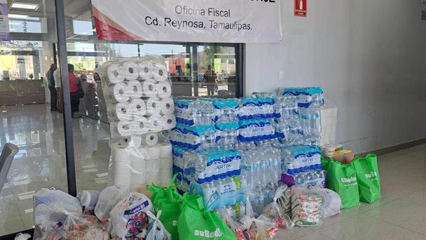 Fluyen apoyos en el centro de acopio de OFE