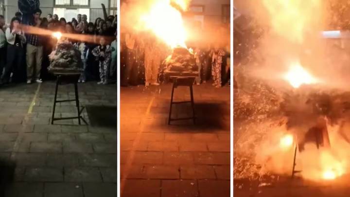 Pergamino: una explosión en una feria de ciencias escolar dejó más de diez heridos y una alumna podría perder un ojo