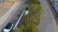 Llegan reportes por fallas de alumbrado público a consecuencia de las lluvias
