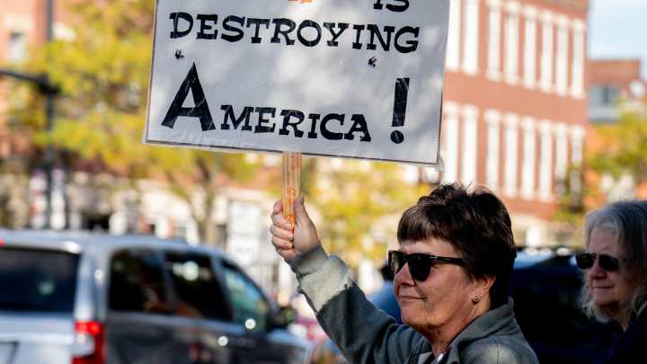 Michigan No Kings protesters are wearing yellow. Why is that?