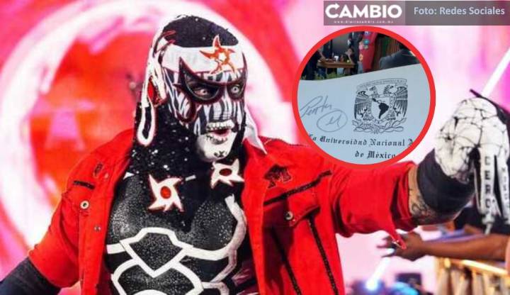 Penta Zero Miedo firma título universitario de joven de la UNAM (VIDEO)