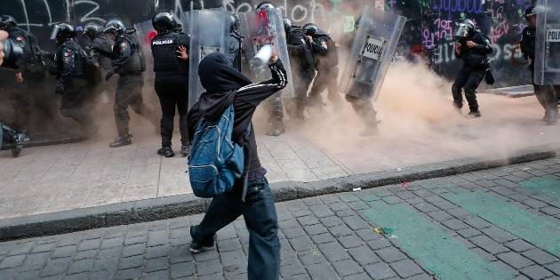 Marcha por el 2 de octubre deja 123 lesionados