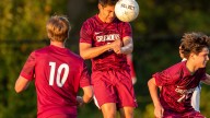 Photos of Burrillville vs. Prout boys soccer October 2 2025