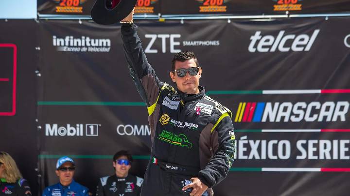 Omar Jurado, por el reto hidrocálido en la semifinal de NASCAR México Series 2025