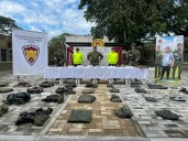 Ejército incautó en Lejanías, Meta, abundante material de guerra e intendencia al Gao