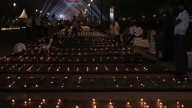 Pics: 1.51 lakh diyas light up Kartavya Path in Delhi's first