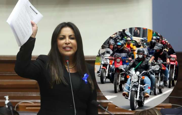 Patricia Chirinos pide a Jerí prohíba el uso de motocicletas